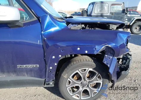 2017 Jeep Renegade Limited 4X4 from USA, damaged, VIN ZACCJBDB3HPF01309